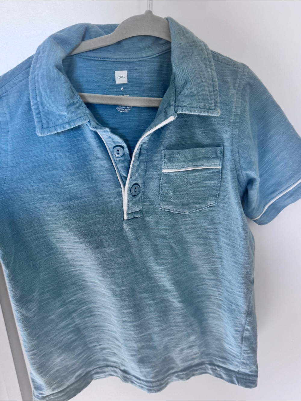 Tea Collection Light Blue Boys Button Down Shirt